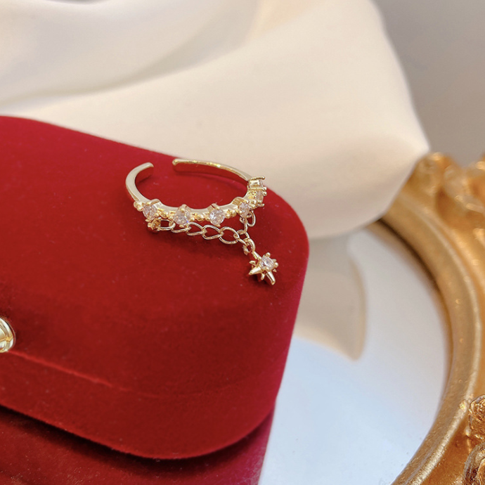 STAR PENDANT RING