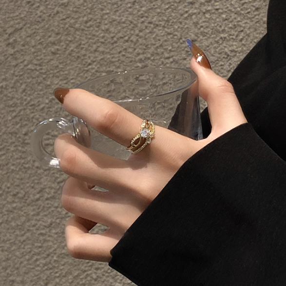 LOVE DIAMOND CONNECTING RING.