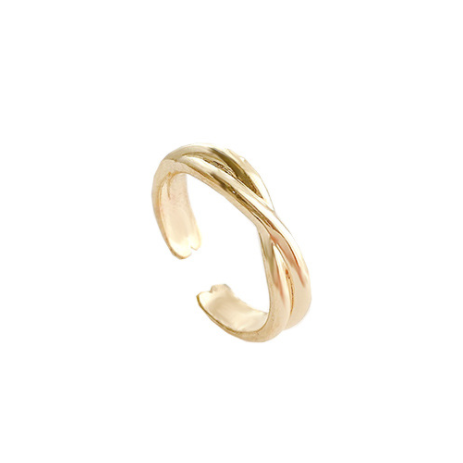 SIMPLE INTERLACED RING