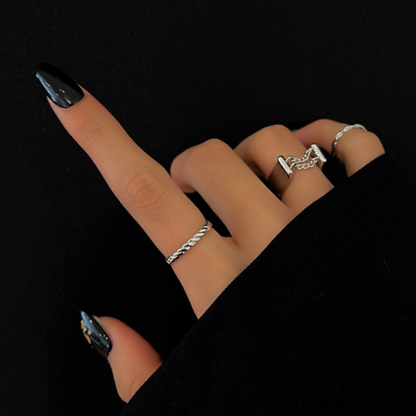 THREE-PIECE SUIT RING