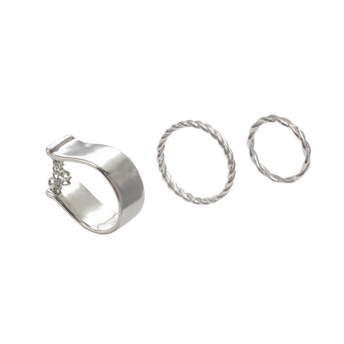 THREE-PIECE SUIT RING