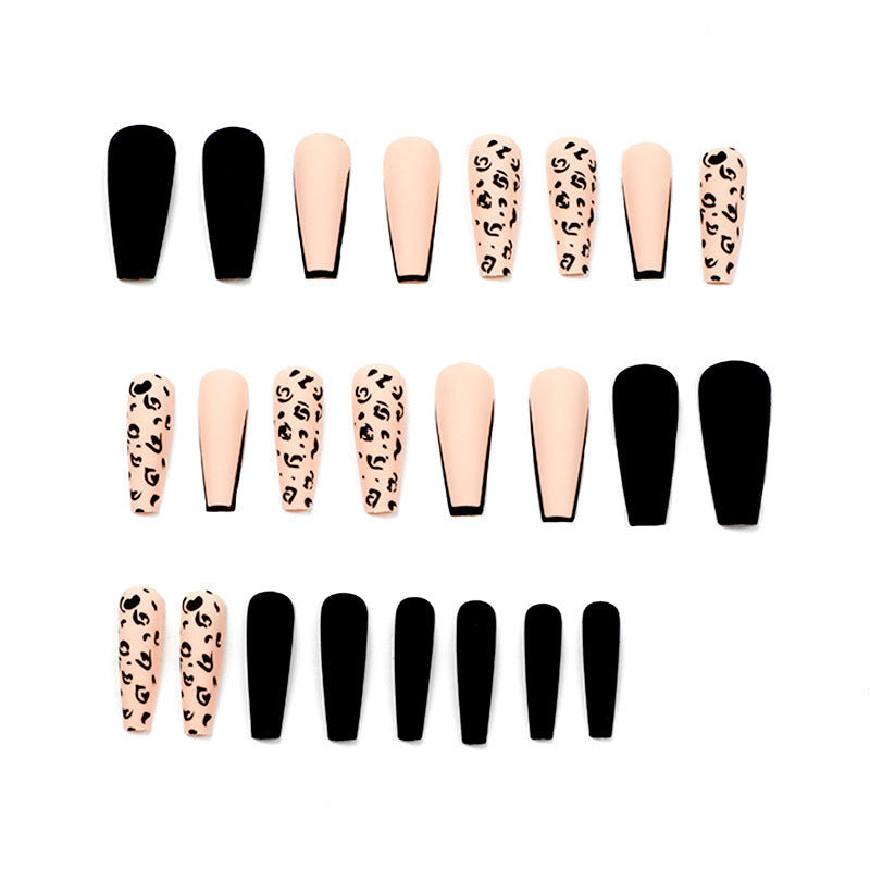 BLACK LEOPARD PRINT