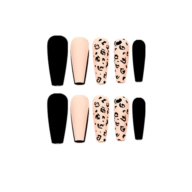 BLACK LEOPARD PRINT