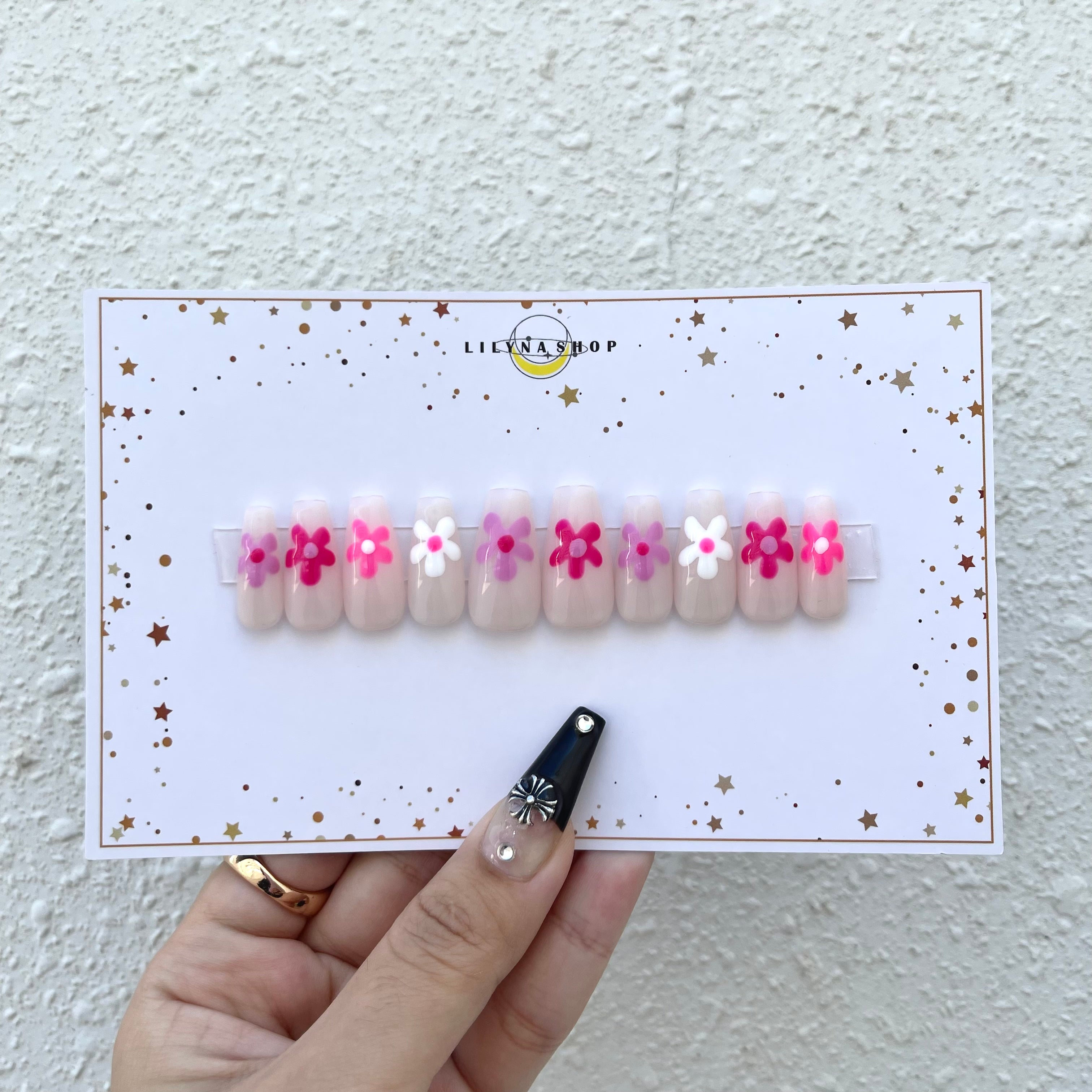 【HANDMADE】HAND PAINTED SMALL FLOWERS