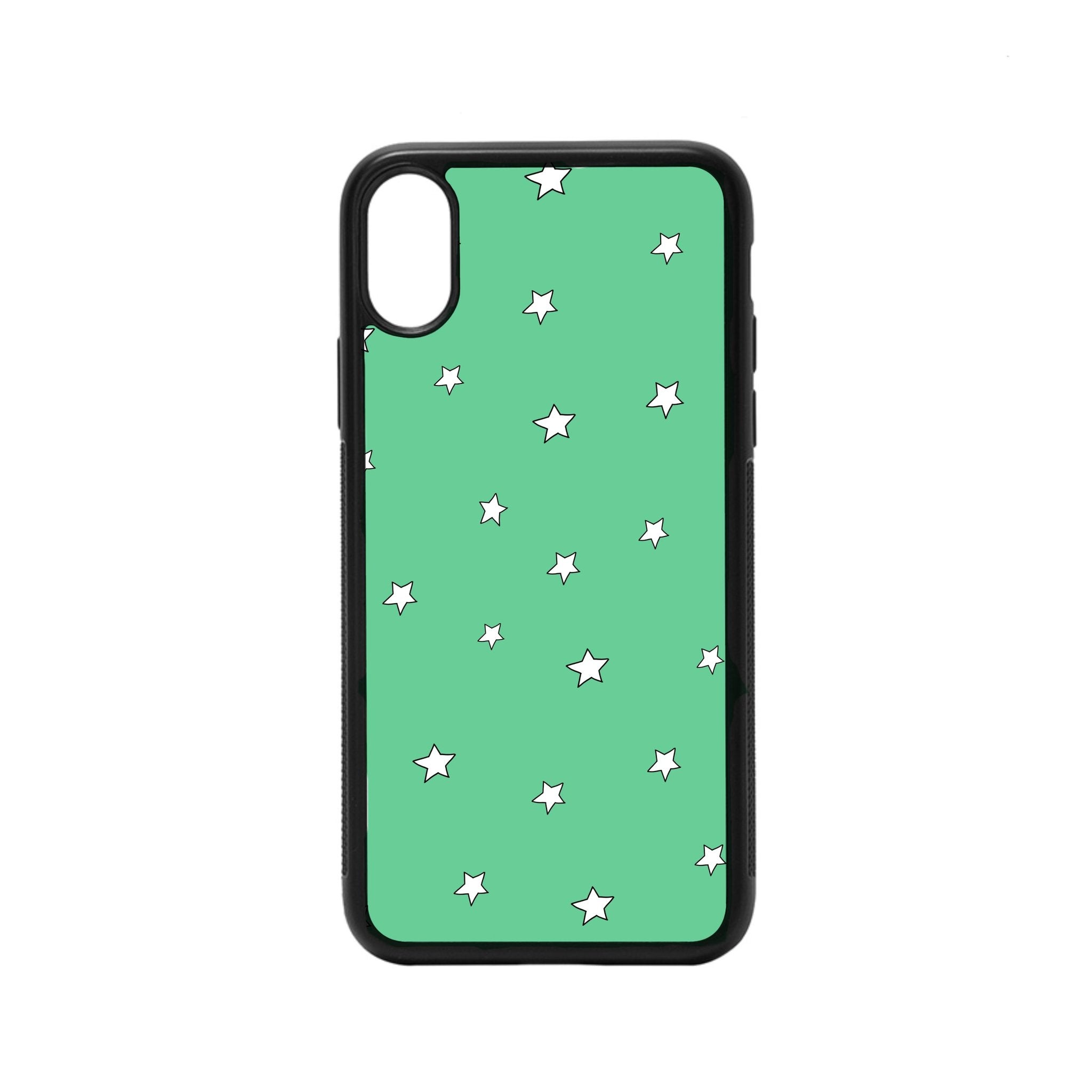 Dark Green Stars Case