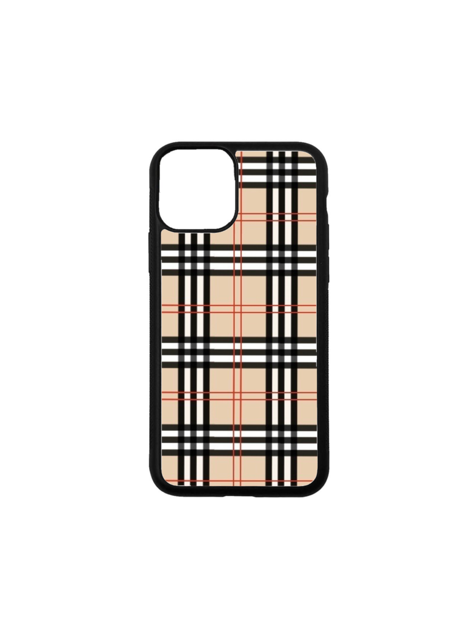 Tan plaid case