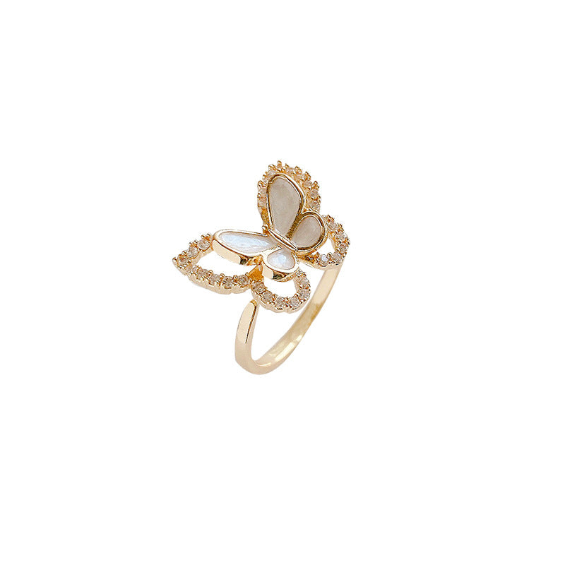BUTTERFLY GOLD RING