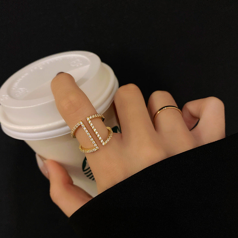TWO PIECE SET RINGS