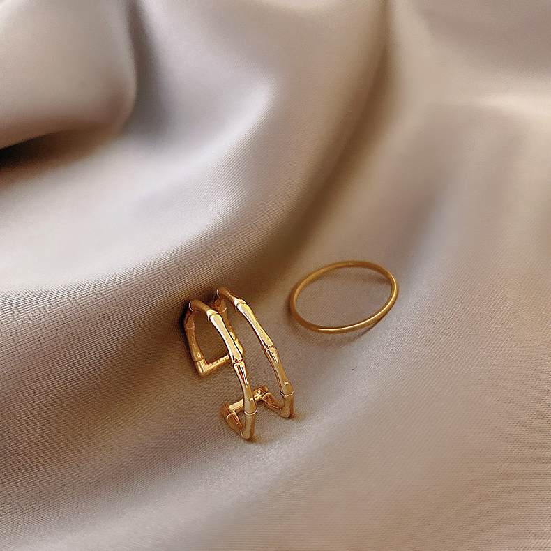 TWO PIECE SET RINGS