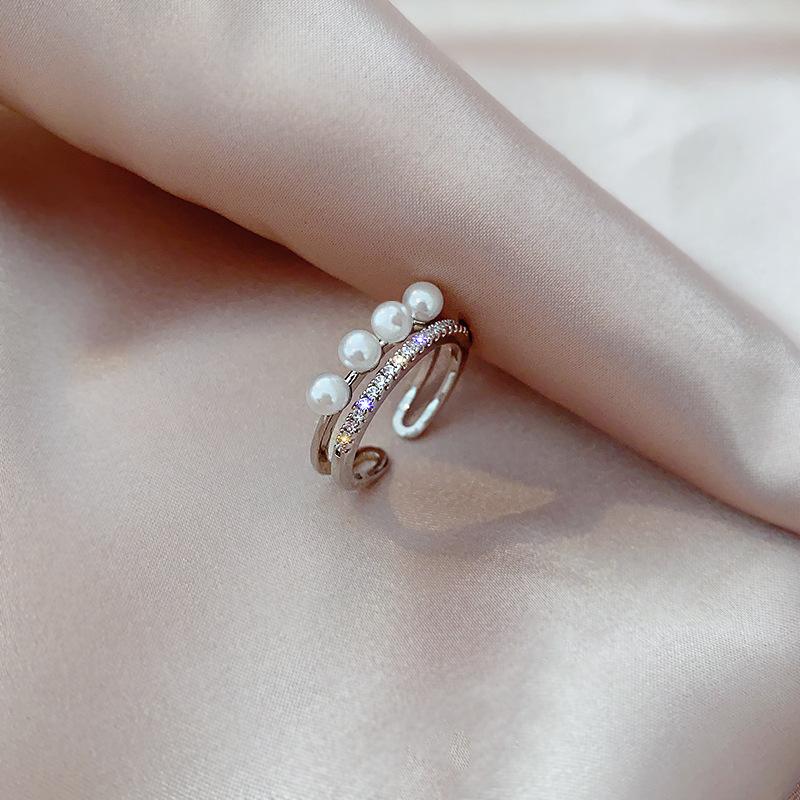 PEARL OPEN RING