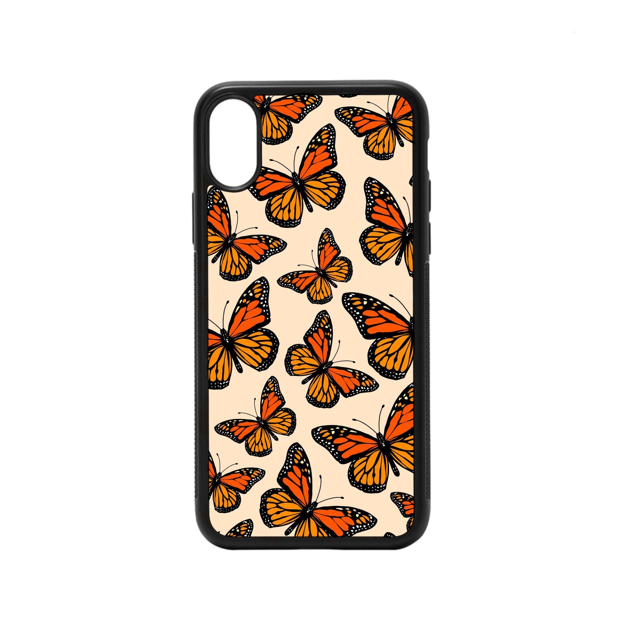 Orange Butterfly Case