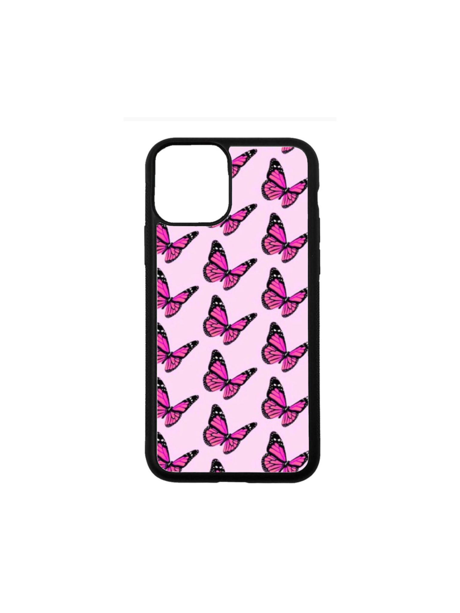Pink butterflies case