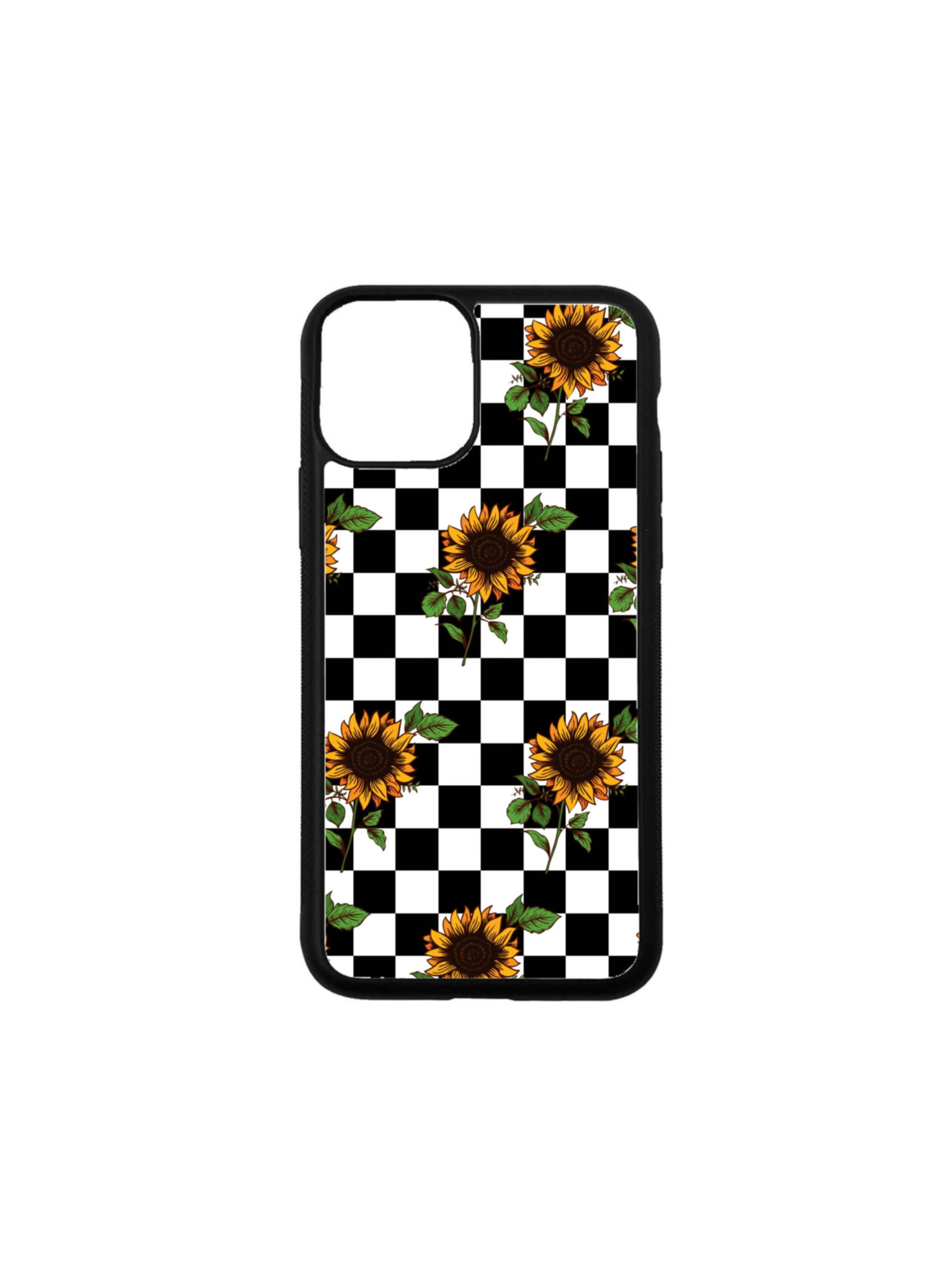 Sunflower checkers case